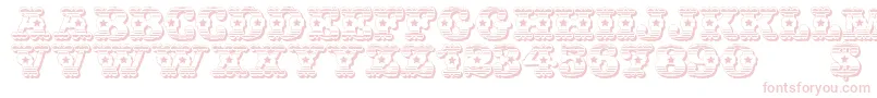 Шрифт WildWestUsa – розовые шрифты