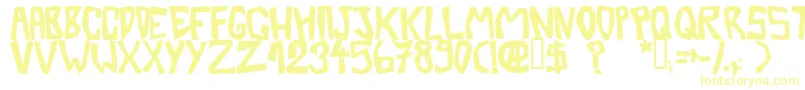 BarberatwistedOpaque Font – Yellow Fonts