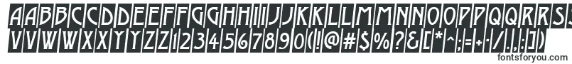 AModernocmobl-fontti – Kiinteän leveyden fontit