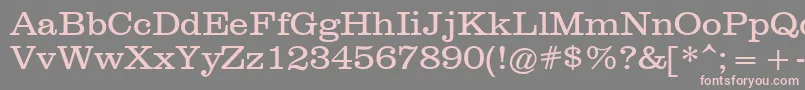 ClarendonРљРЅРёР¶РЅС‹Р№ Font – Pink Fonts on Gray Background