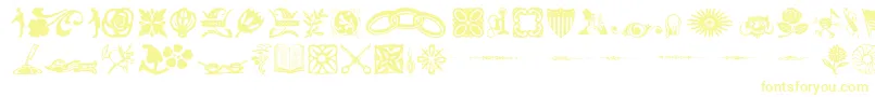 Davysdingbats Font – Yellow Fonts