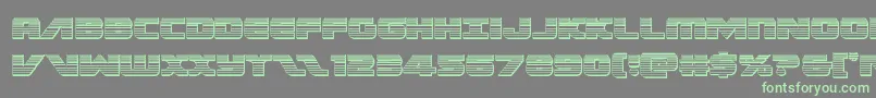 Подробнее о шрифте Federalescortchrome Шрифт Federalescortchrome – зелёные шрифты на сером фоне
