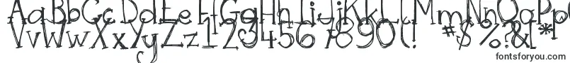 DjbSkritchSkratch-Schriftart – Schriftarten, die mit D beginnen