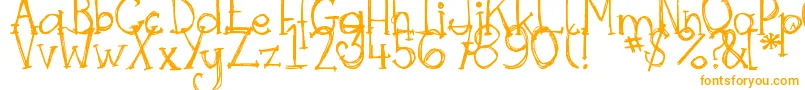 DjbSkritchSkratch Font – Orange Fonts