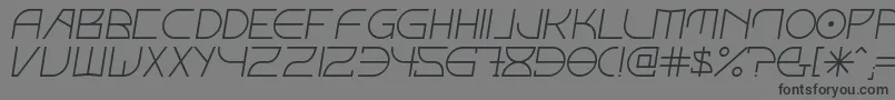 fuente FontcopIv – Fuentes Negras Sobre Fondo Gris