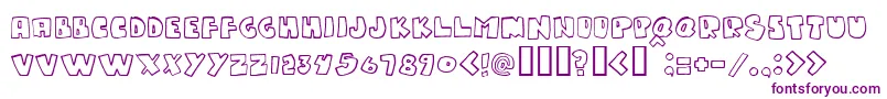 Gumpyone Font – Purple Fonts