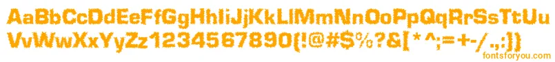 Shokkked Font – Orange Fonts