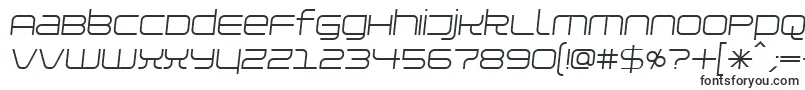 InstallerRegularItalic Font – Space Fonts