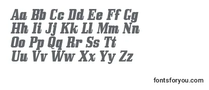 Bullpenitalic Font