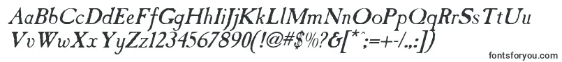 Czcionka TintinabulationOldItalic – czcionki dla nagłówka profilu