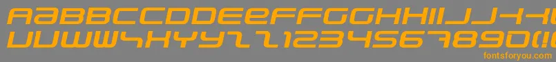 fuente PhatboySlimBolditalic – Fuentes Naranjas Sobre Fondo Gris