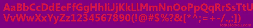 フォントGishaРџРѕР»СѓР¶РёСЂРЅС‹Р№ – 紫の背景に赤い文字