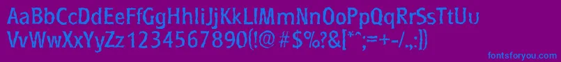 Más sobre la fuente RoundestrandomRegular fuente RoundestrandomRegular – Fuentes Azules Sobre Fondo Morado