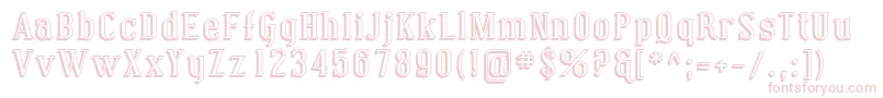 CovingtonShadow Font – Pink Fonts