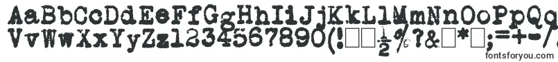 Шрифт L.C.Smith5Typewriter – шрифты, начинающиеся на L