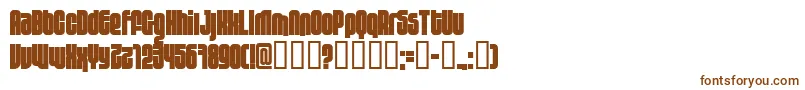 10.12fen-fontti – ruskeat fontit valkoisella taustalla