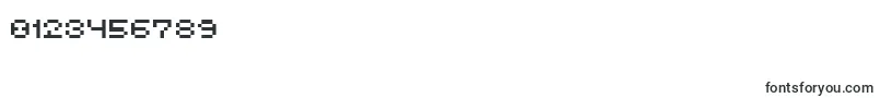 Spacebit Font – Fonts for Numbers and Digits