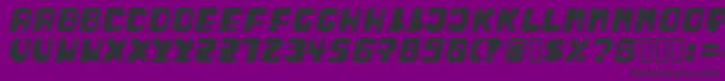 BadFag Font – Black Fonts on Purple Background