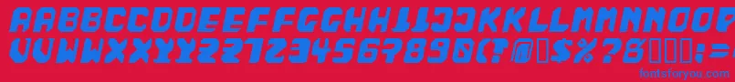 Подробнее о шрифте BadFag Шрифт BadFag – синие шрифты на красном фоне