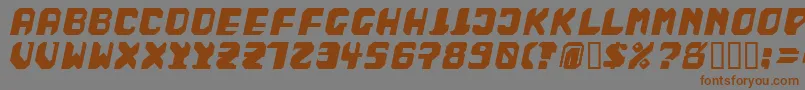 BadFag Font – Brown Fonts on Gray Background