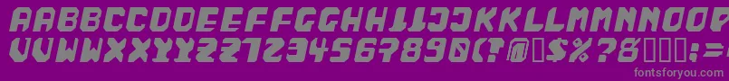 BadFag Font – Gray Fonts on Purple Background