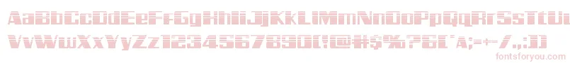 Galacticstormhalf Font – Pink Fonts on White Background