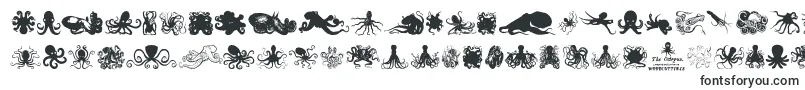 Czcionka TheOctopus – czcionki dla Adobe Photoshop
