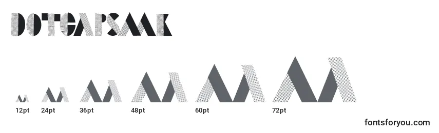 Dotcapsmk Font Sizes