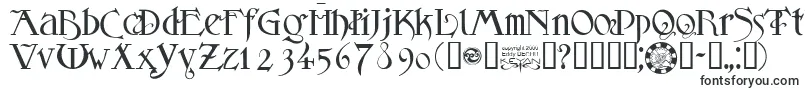 Шрифт Sanslogique – футуристические шрифты