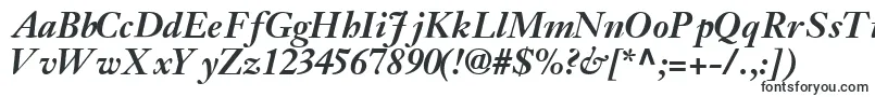JansonsskBoldItalic-fontti – Fontit Linuxille