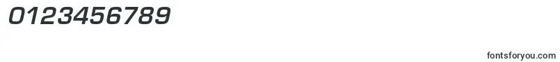 EurostileLtDemiOblique Font – Fonts for Numbers and Digits