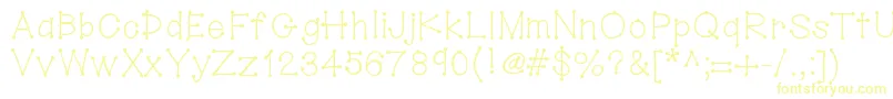 Hellodotstick Font – Yellow Fonts