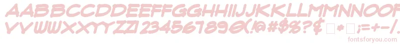 More about FluxArchitectBoldItalic Font FluxArchitectBoldItalic Font – Pink Fonts on White Background