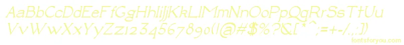 LuisaBoldItalic Font – Yellow Fonts