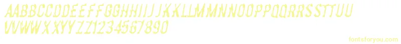 Basicchrome-fontti – keltaiset fontit