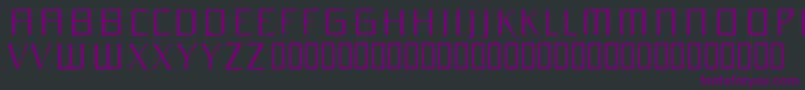 Orchidee Font – Purple Fonts on Black Background