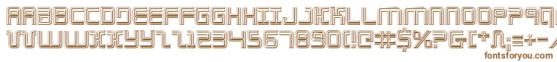 More about ElectionDay3D Font ElectionDay3D Font – Brown Fonts on White Background