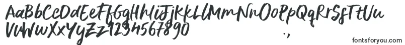 Шрифт DeliriumSample – шрифты, начинающиеся на D