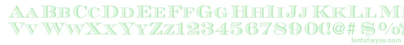 MauriceRegularDb Font – Green Fonts