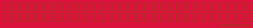 fuente VremyafwfBold – Fuentes Marrones Sobre Fondo Rojo