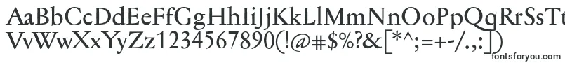 Шрифт Jannontextmed – архитектурные шрифты