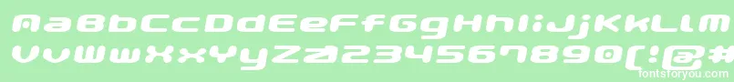 More about GauPopMagic Font GauPopMagic Font – White Fonts on Green Background