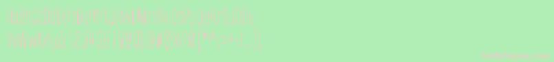 CultOfTheToucan Font – Pink Fonts on Green Background
