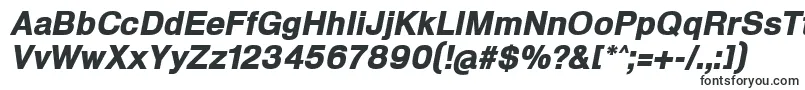 HeldustryftBlackItalic-fontti – fontit Moottoripyörät