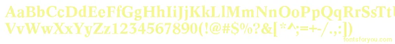 ConceptMedium Font – Yellow Fonts