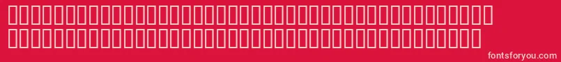 Addisonlibbysh Font – Pink Fonts on Red Background