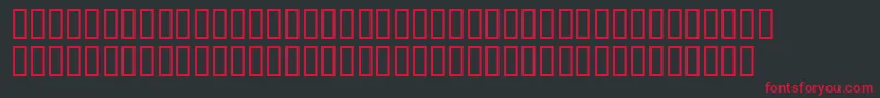 Addisonlibbysh Font – Red Fonts on Black Background