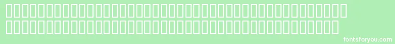 Addisonlibbysh Font – White Fonts on Green Background