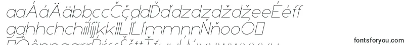 DominikThinItalic Font – Slovak Fonts