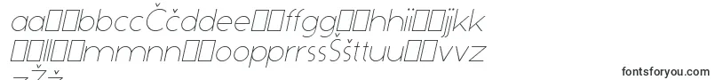 DominikThinItalic Font – Latvian Fonts